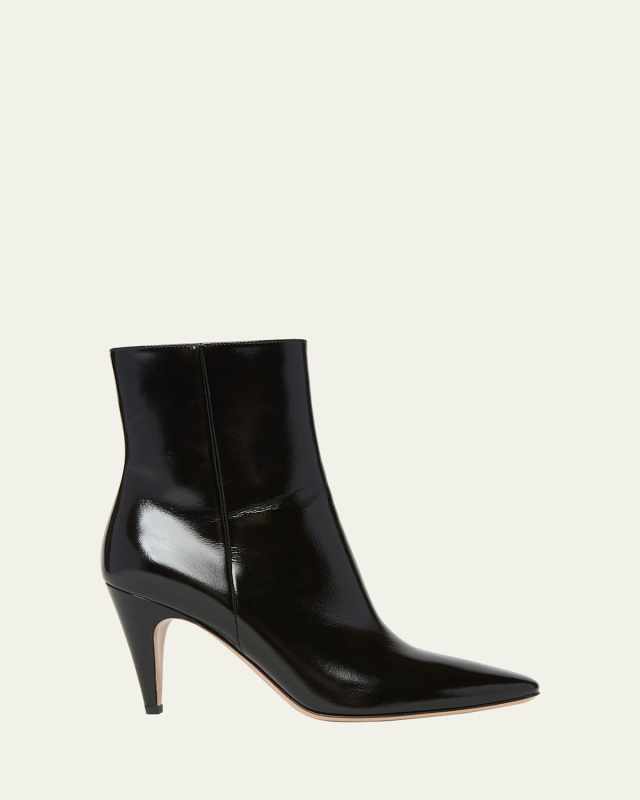 Amelia Patent Leather Booties
